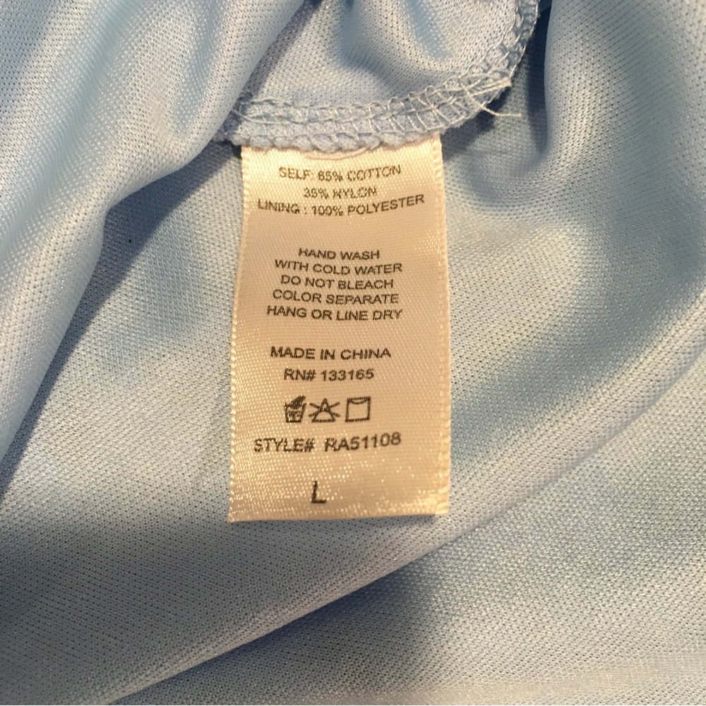 Altar’d State Blue Lace Dress Sz L - Picture 6 of 9